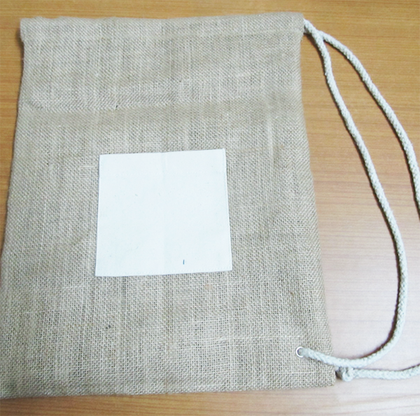 Jute Crossover tote