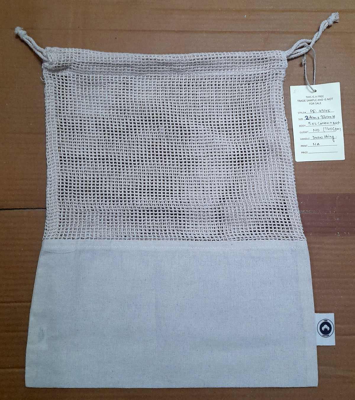 PE – 4345 Cotton Net Bag