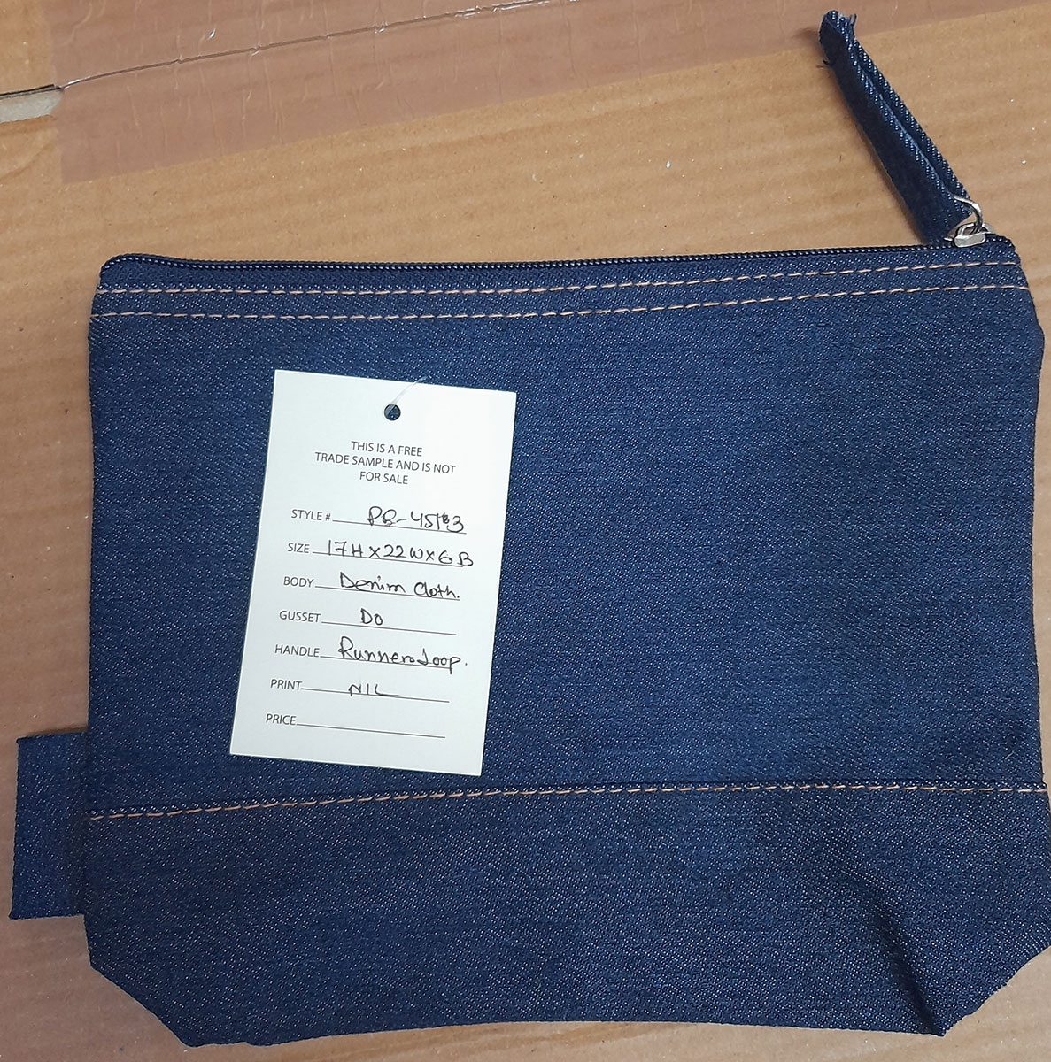 PE 4513 Denim Cloth Bag