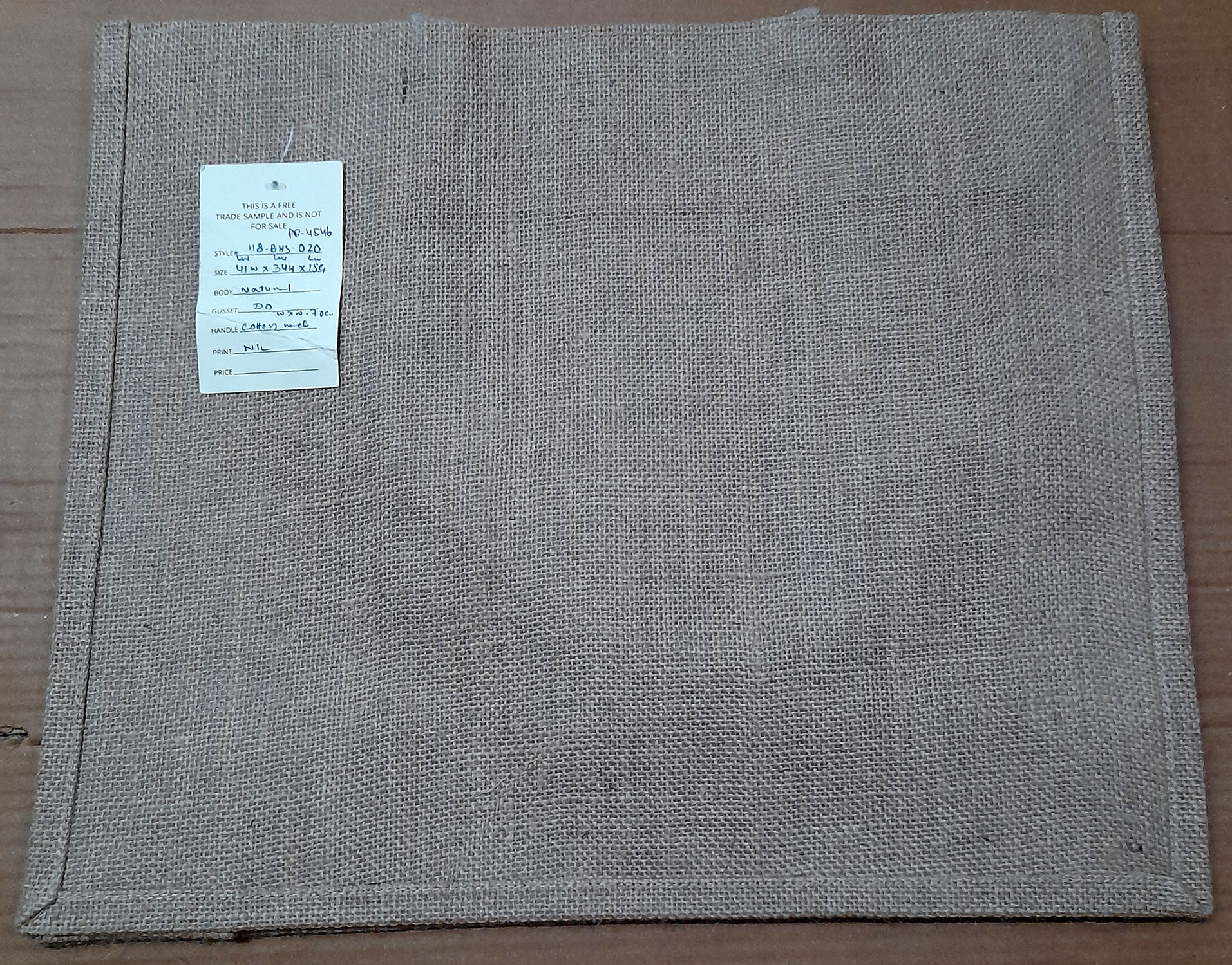 PE – 4546 Cotton Web Bag
